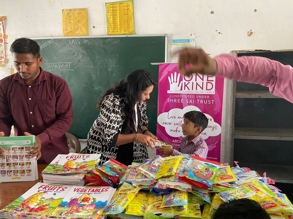 Underprivileged Children — Plate X